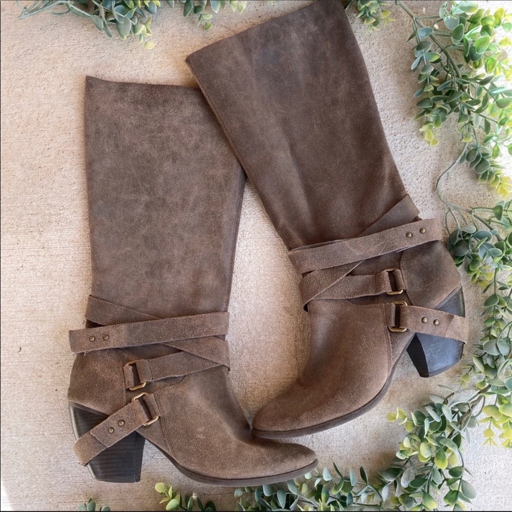 Fergie Faux Suede Boot